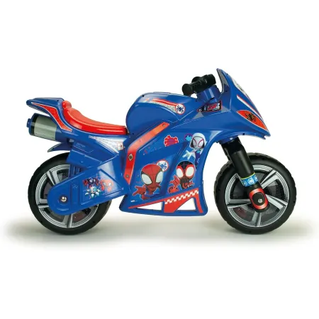 Moto Cavalcabile per Bambini Blu Spidey Marvel Equilibrio Max 50kg
