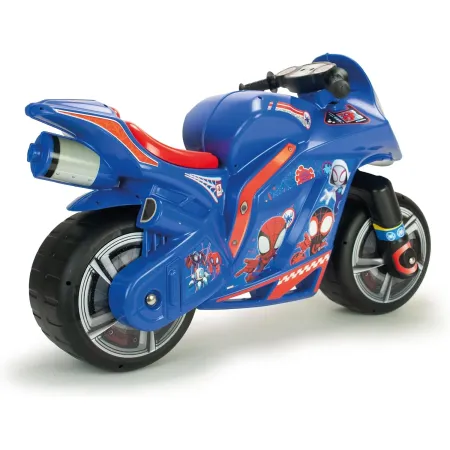 Moto Cavalcabile per Bambini Blu Spidey Marvel Equilibrio Max 50kg