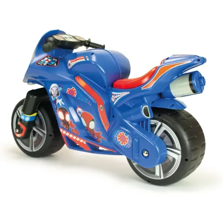 Moto Cavalcabile per Bambini Blu Spidey Marvel Equilibrio Max 50kg