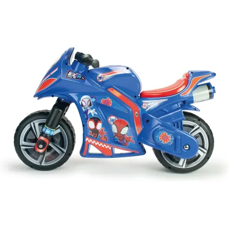 Moto Cavalcabile per Bambini Blu Spidey Marvel Equilibrio Max 50kg