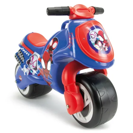 Moto Cavalcabile per Bambini per Equilibrio Blu Spidey Marvel Max 30kg