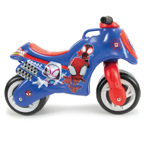Moto Cavalcabile per Bambini per Equilibrio Blu Spidey Marvel Max 30kg