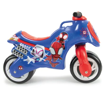 Moto Cavalcabile per Bambini per Equilibrio Blu Spidey Marvel Max 30kg