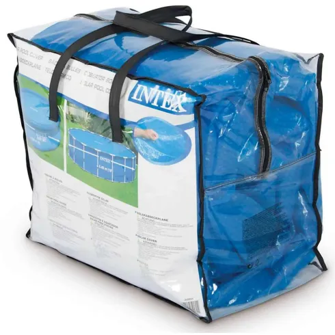 Telo Termico Copri Piscina 244 cm Rotonda Copertura Autoportante Intex Frame