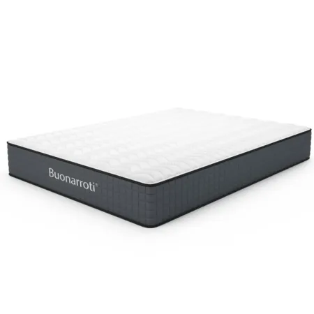 Materasso Matrimoniale 160x200x25 cm Memory Foam con Molle
