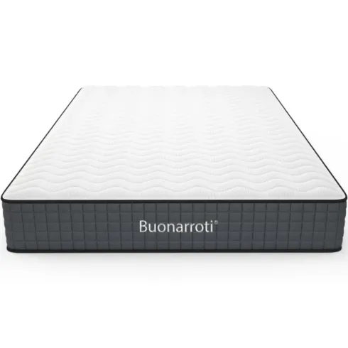 Materasso Matrimoniale 160x200x25 cm Memory Foam con Molle