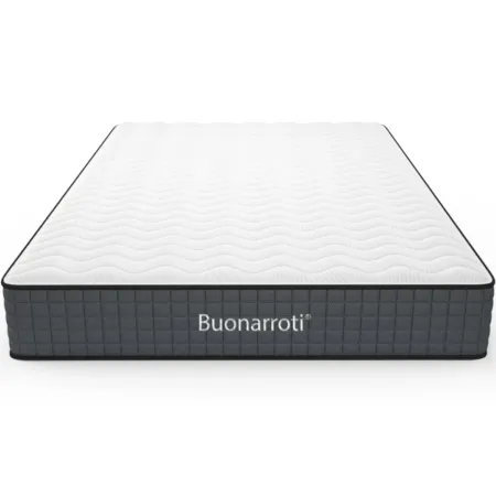 Materasso Matrimoniale 160x200x25 cm Memory Foam con Molle