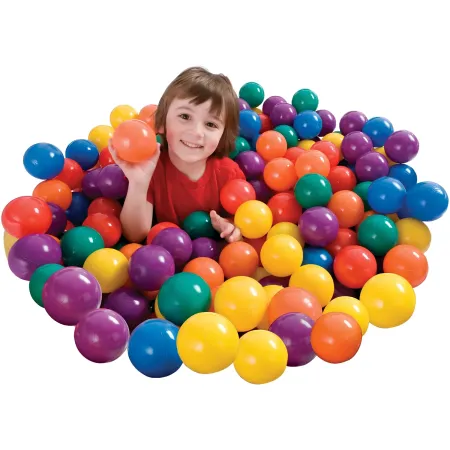 100 Palline per Piscina Gonfiabili Bambini 6,5 cm Colori Assortiti