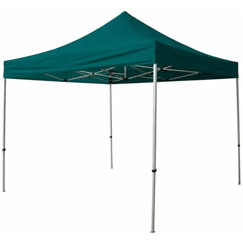 Gazebo a Fisarmonica in Alluminio 300x450 cm Verde Impermeabile Borsa