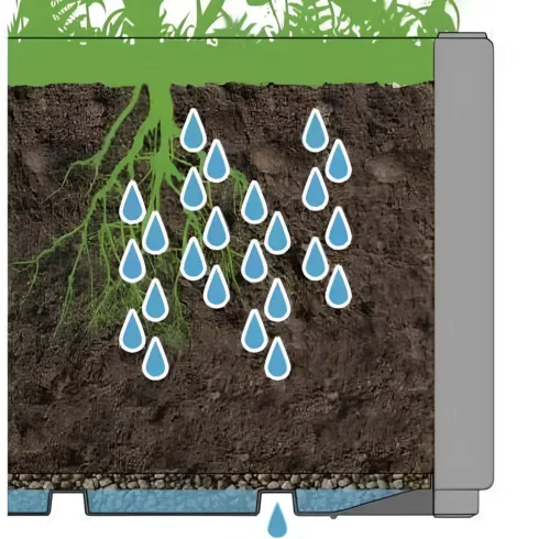 Fioriera con Spalliera per Rampicanti Verde in Plastica 36x36x140cm