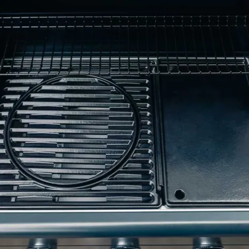 Barbecue Gas GPL 3 Bruciatori Fornello Laterale da Esterno Termometro