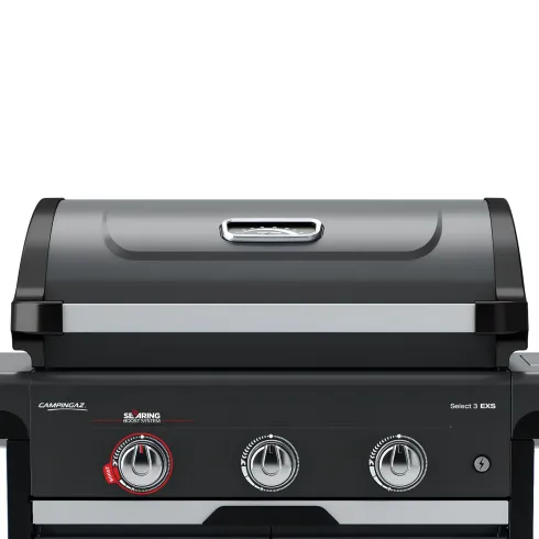 Barbecue Gas GPL 3 Bruciatori Fornello Laterale da Esterno Termometro