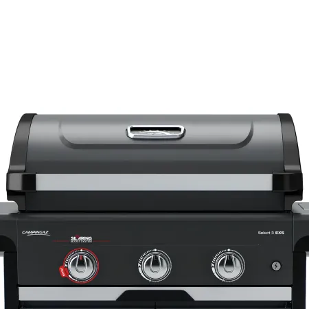 Barbecue Gas GPL 3 Bruciatori Fornello Laterale da Esterno Termometro