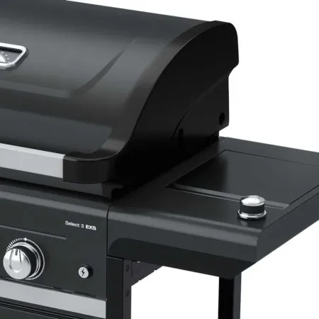 Barbecue Gas GPL 3 Bruciatori Fornello Laterale da Esterno Termometro