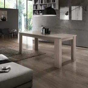 Tavolo da Pranzo Olmo Allungabile 160-210 in Melaminico Sala da Pranzo 2
