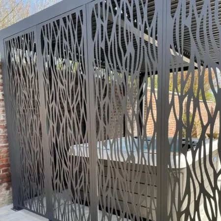 Pergola Bioclimatica 360x300 cm Copertura con Lame Orientabili Manuale
