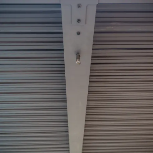 Pergola Bioclimatica 360x300 cm con Lamelle Effetto Legno 2 Lati