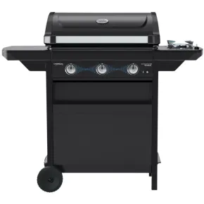 Barbecue a Gas 3 Fuochi Campignaz con Fornello Laterale Ripiano