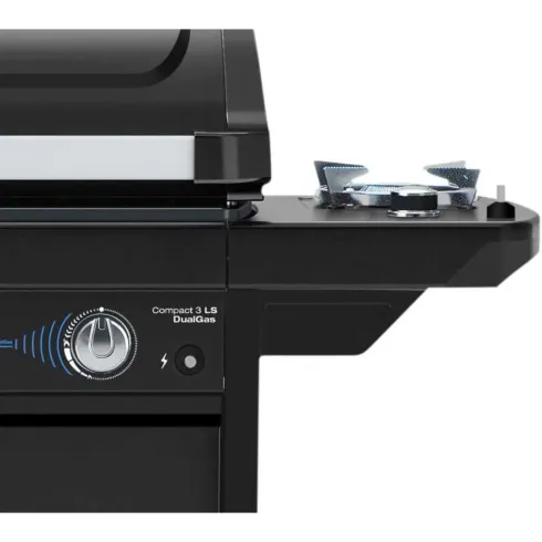 Barbecue a Gas 3 Fuochi Campignaz con Fornello Laterale Ripiano