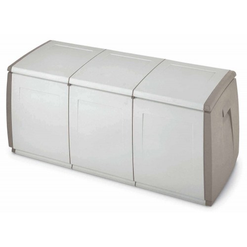 Baule Box 140 Contenitore in Resina Cassapanca Esterno Interno Storage Multiuso