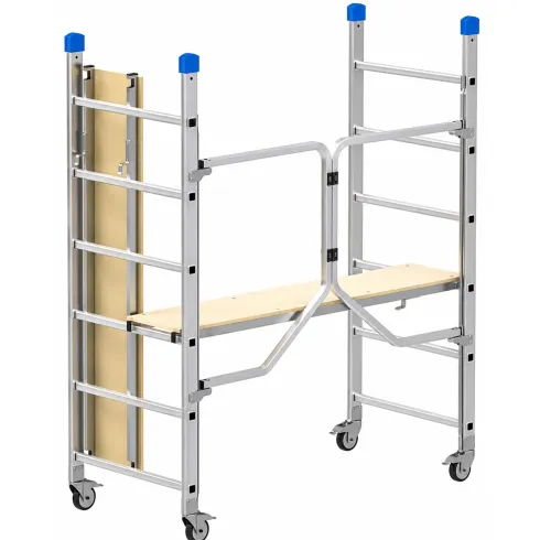 Trabattello Ponteggio in Alluminio Richiudibile Marchetti 155x188 cm