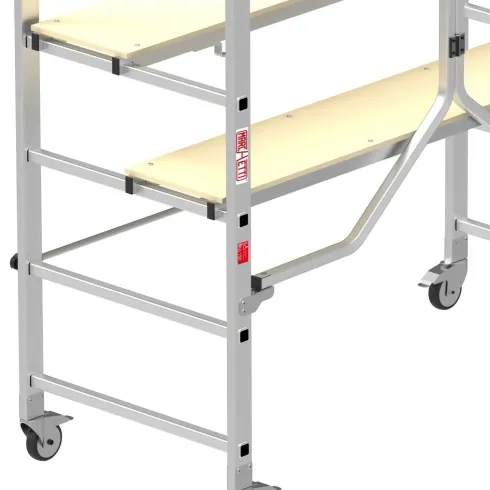 Trabattello Ponteggio in Alluminio Richiudibile Marchetti 155x188 cm
