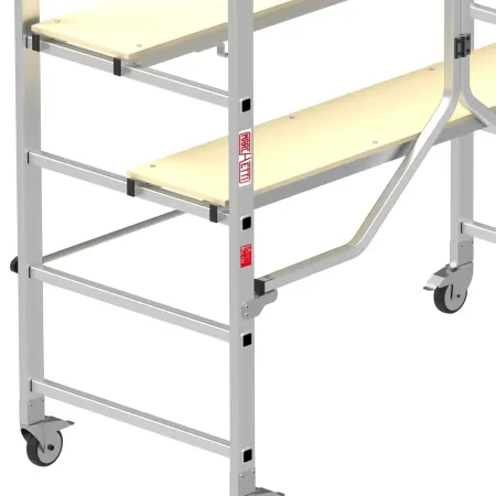 Trabattello Ponteggio in Alluminio Richiudibile Marchetti 155x188 cm