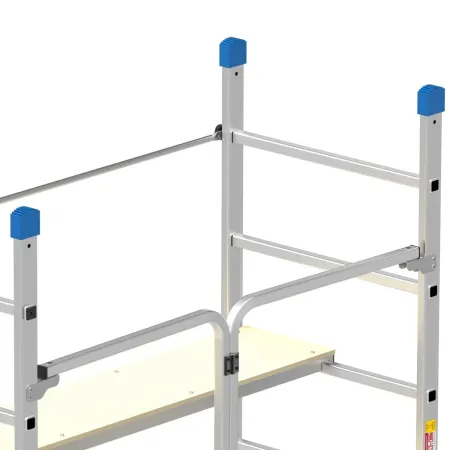 Trabattello Ponteggio in Alluminio Richiudibile Marchetti 155x188 cm