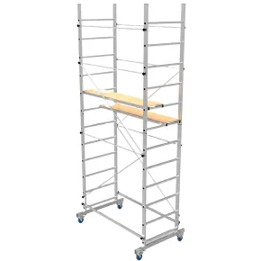 Trabattello Ponteggio in Alluminio Richiudibile Marchetti 155x360 cm