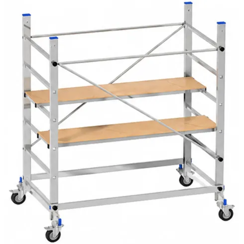 Trabattello Ponteggio in Alluminio Richiudibile Marchetti 155x360 cm