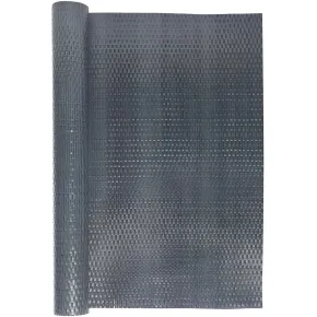 Rotolo Frangivista Rattan Artificiale Antracite 1x3m Copertura Privacy