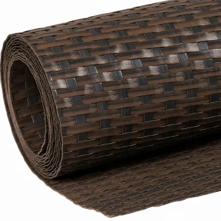 Rotolo Frangivista Rattan Artificiale Marrone 1x3m Copertura Privacy