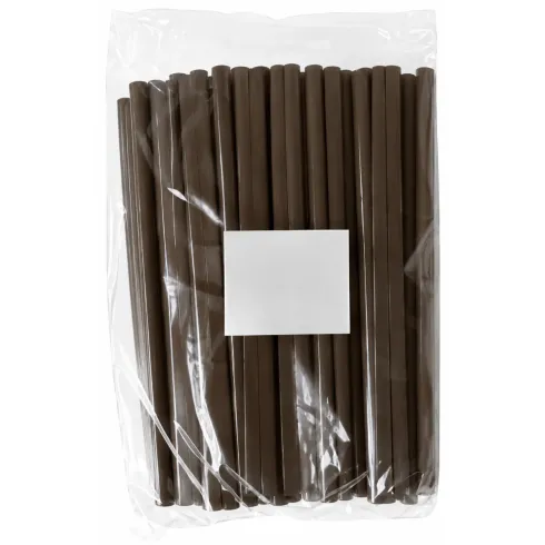 Set 20 Clip Finecorsa per Rotolo Frangivista in PVC Marrone 19 cm
