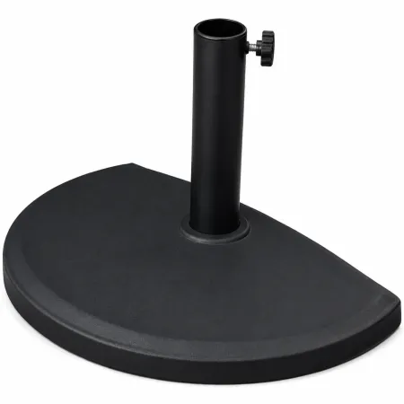 Base per Ombrellone a Mezzaluna Palo 32-50 mm in Acciaio Cemento HDPE