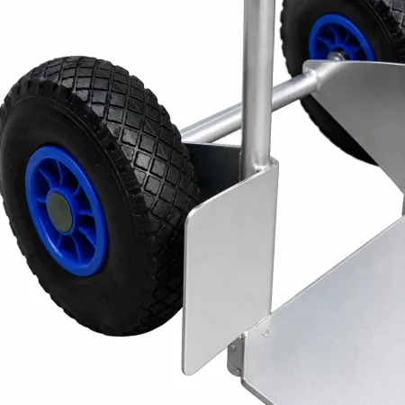 Carrello Portapacchi Bravetta in Alluminio 48x50x112 cm Max 150kg