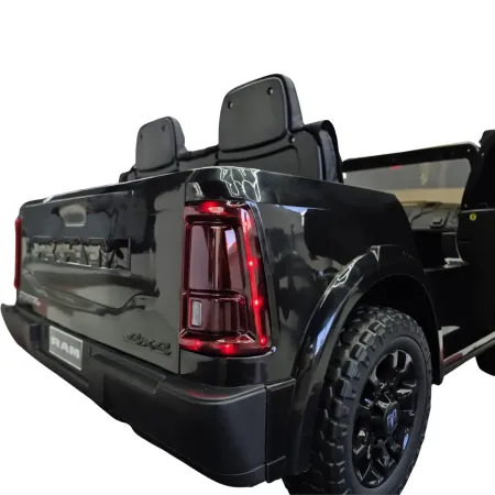 Macchina Elettrica per Bambini Dodge RAM 12V Nero con Telecomando
