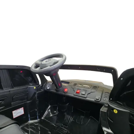 Macchina Elettrica per Bambini Dodge RAM 12V Nero con Telecomando