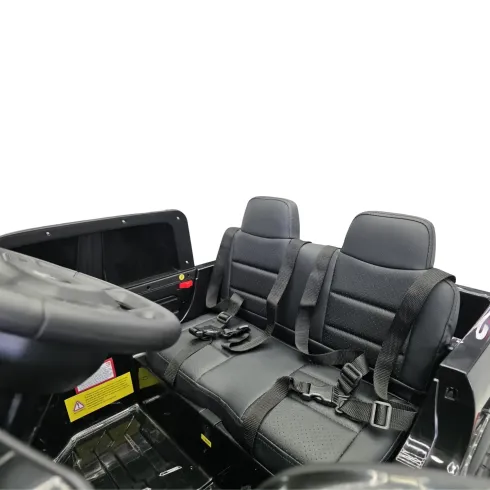 Macchina Elettrica per Bambini Dodge RAM 12V Nero con Telecomando