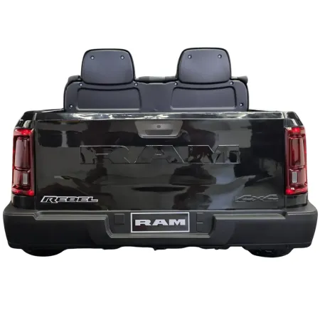 Macchina Elettrica per Bambini Dodge RAM 12V Nero con Telecomando
