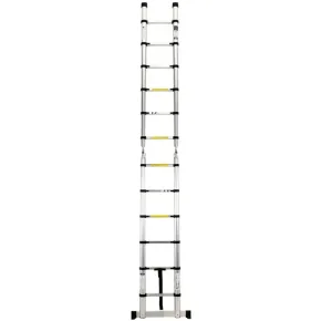 Scala Telescopica Pieghevole 10 Gradini in Alluminio Altezza 3,20m 2