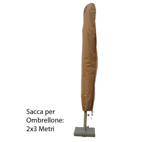 Sacca Custodia Copri Ombrellone 2x3 Palo Centrale da Esterno Giardino Telo 