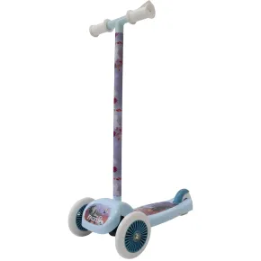 Monopattino Bambini 3 Ruote Disney Frozen Azzurro con Freno a Pedale