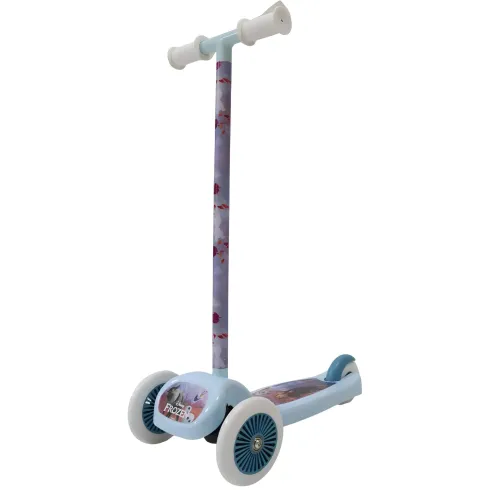 Monopattino Bambini 3 Ruote Disney Frozen Azzurro con Freno a Pedale