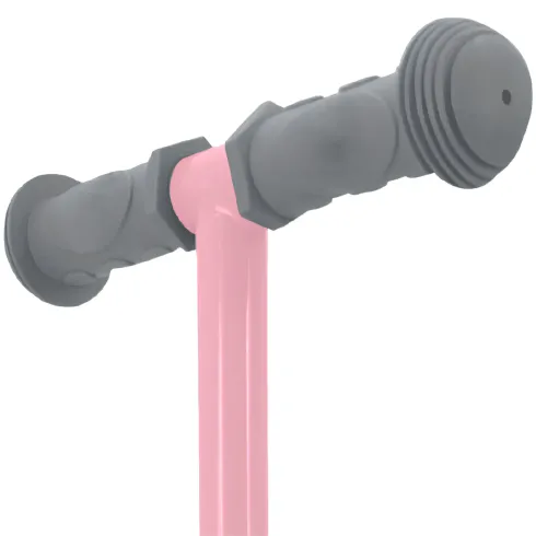 Monopattino 3 Ruote LED Bambini Pieghevole Rosa Cuscinetti ABEC-5