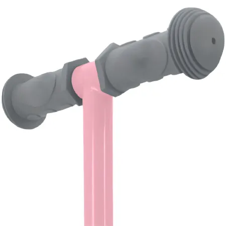 Monopattino 3 Ruote LED Bambini Pieghevole Rosa Cuscinetti ABEC-5