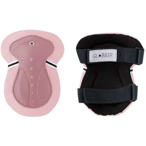 Set Protezioni per Bambini Gomiti Ginocchia Polsi Rosa Pastello XXS