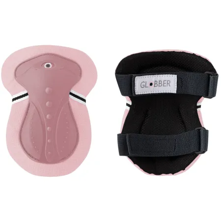 Set Protezioni per Bambini Gomiti Ginocchia Polsi Rosa Pastello XXS