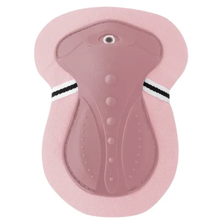 Set Protezioni per Bambini Gomiti Ginocchia Polsi Rosa Pastello XXS