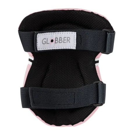 Set Protezioni per Bambini Gomiti Ginocchia Polsi Rosa Pastello XXS