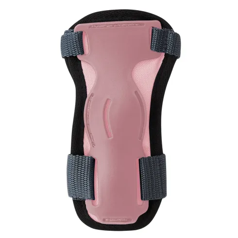 Set Protezioni per Bambini Gomiti Ginocchia Polsi Rosa Pastello XXS